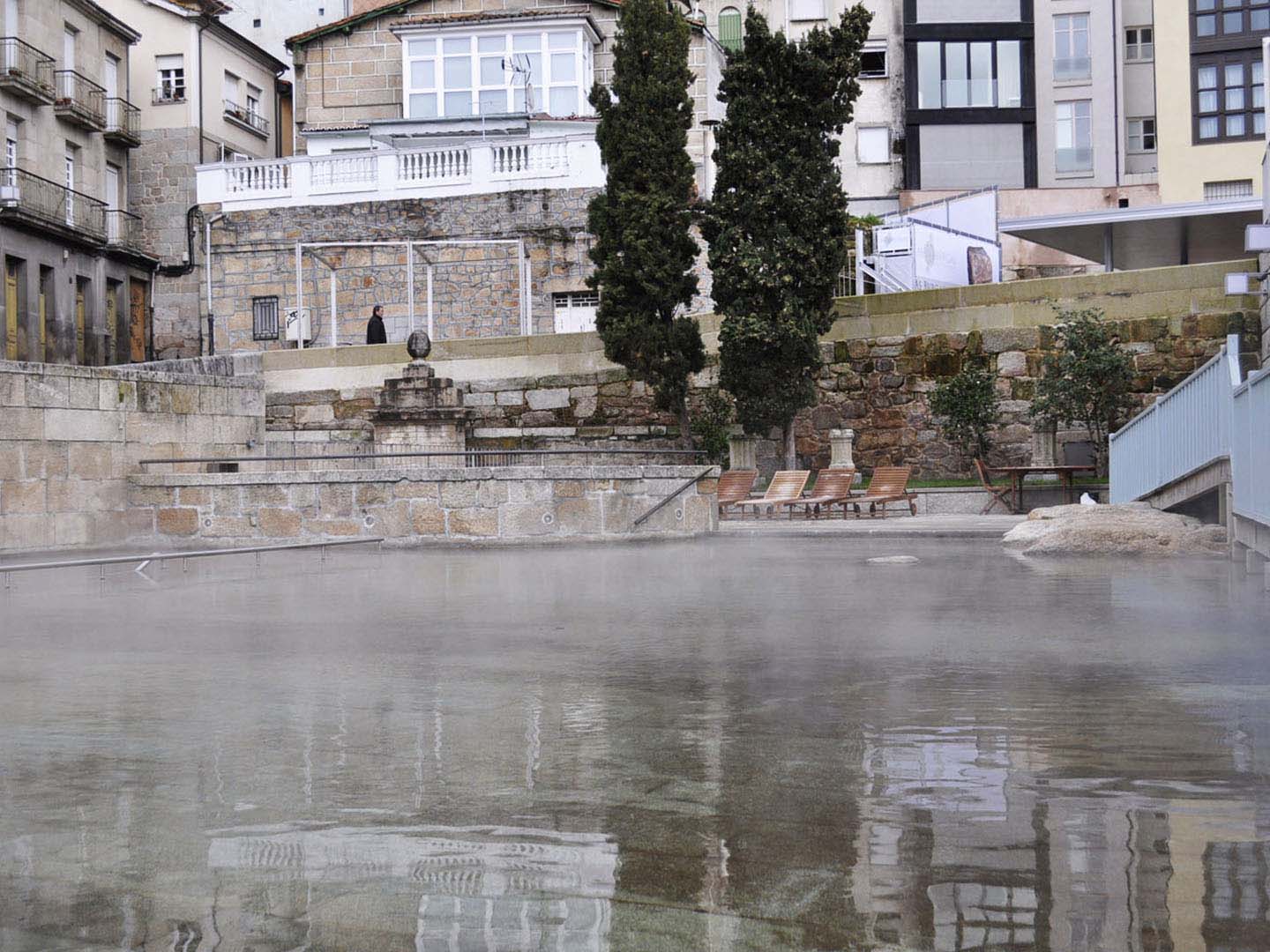 Piscina termal de As Burgas - Ourense